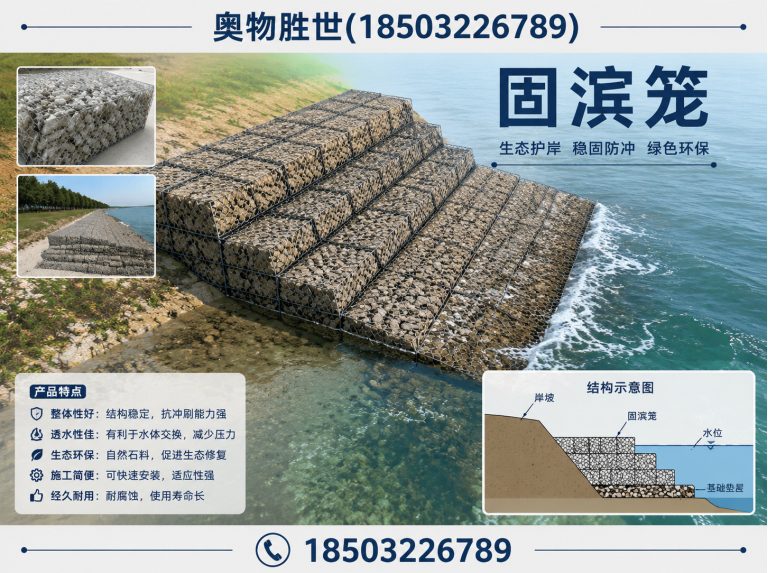 凉山雷诺护垫展示图